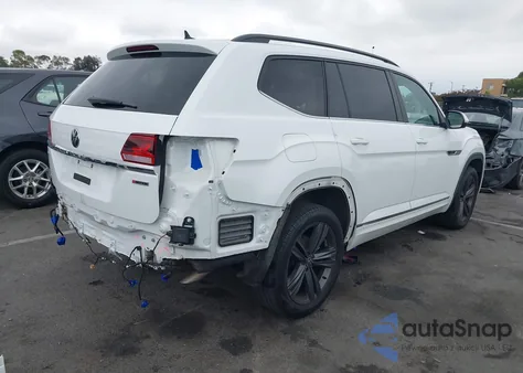 2021 Volkswagen Atlas 3.6L V6 Se W/Technology R-Line из США, поврежденный, VIN 1V2RR2CA8MC523668